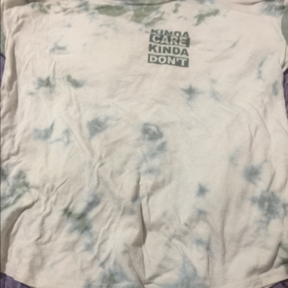 Fairly worn cute tie dye shirt